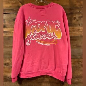 POPPI TARGET COLLAB GRAPHIC SWEATSHIRT COLLECTABLE! “ICON FLAVOR FOREVER” Large